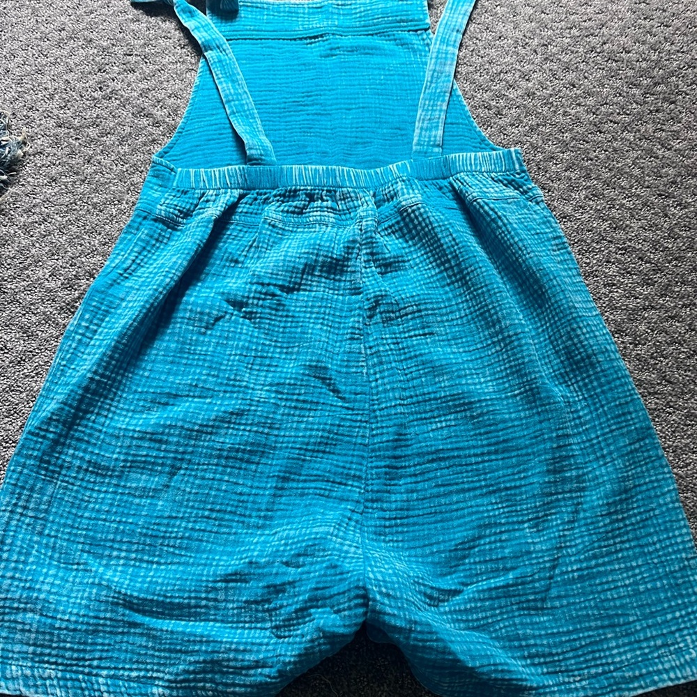 Beautiful blue color overalls NEW